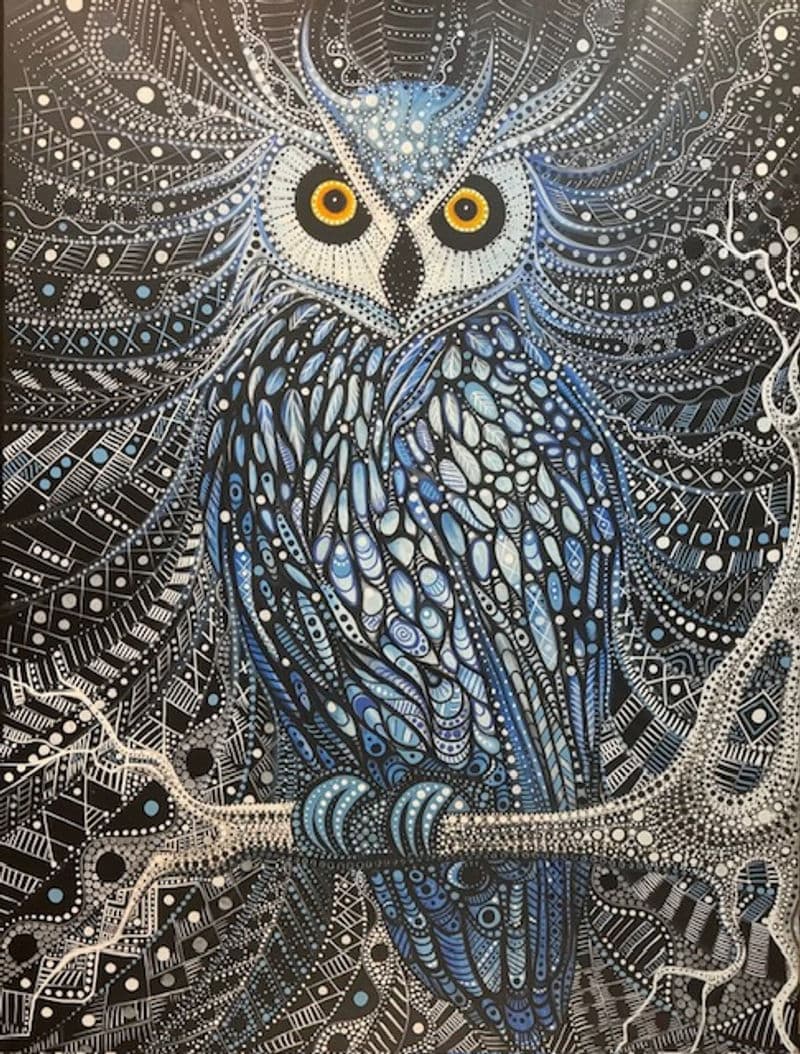 Acrylic painting by Daniella Calabrese