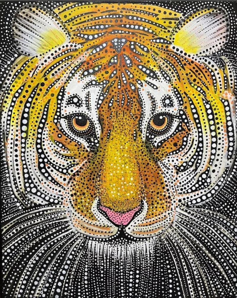 Fine art by Daniella Calabrese at Golden Tiger Gallery