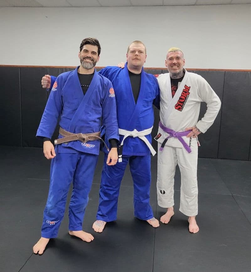 Black Tiger Academy BJJ class group photo in Brunswick, Ohio