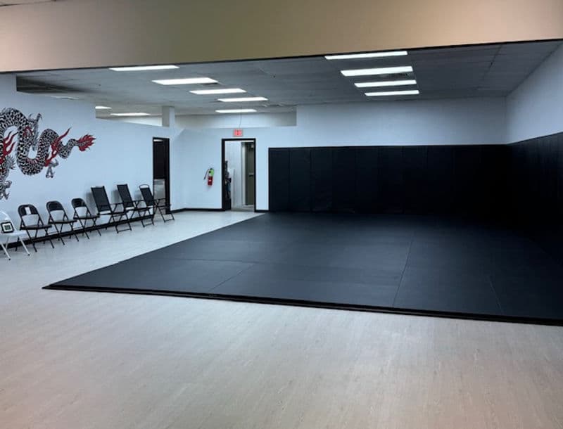 BJJ training session at Black Tiger Academy in Brunswick, Ohio