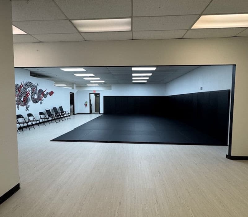 BJJ training session at Black Tiger Academy in Brunswick, Ohio