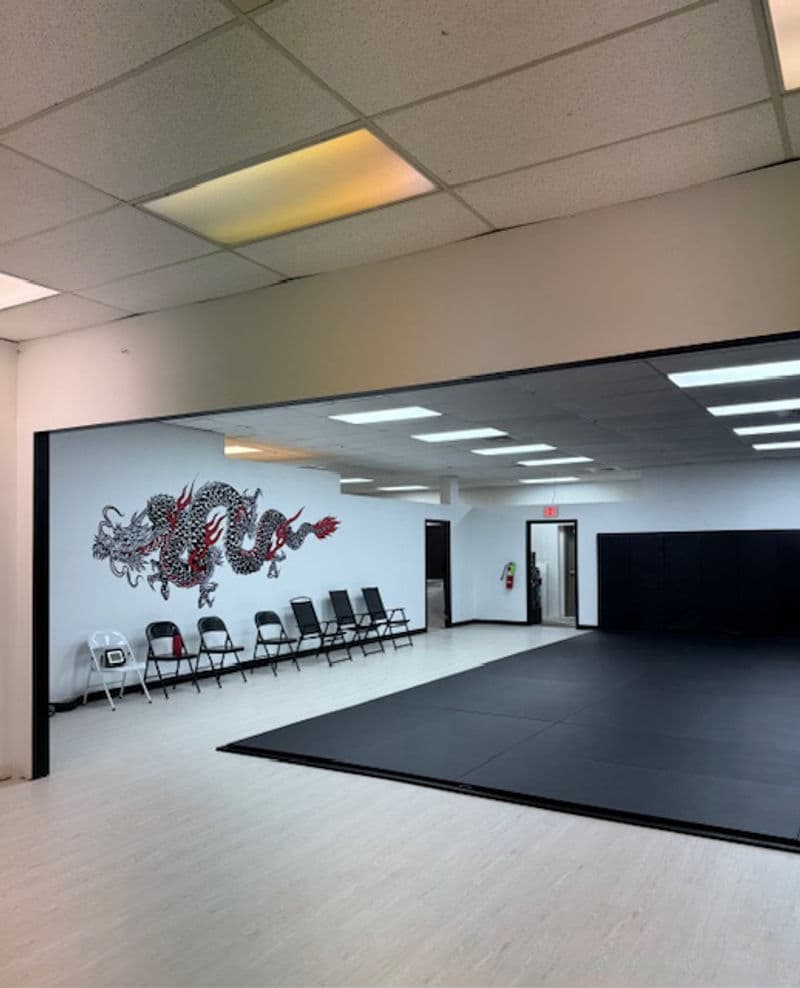 BJJ training session at Black Tiger Academy in Brunswick, Ohio