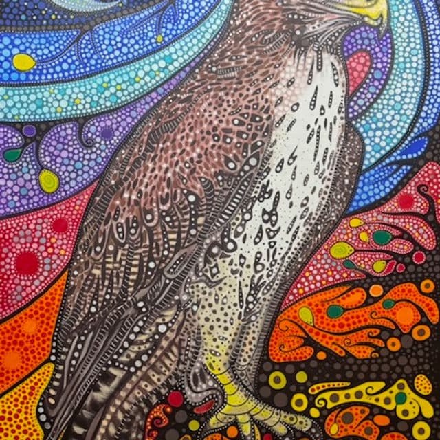 Acrylic painting by Daniella Calabrese