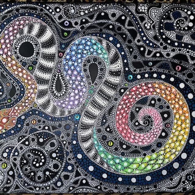 Acrylic painting by Daniella Calabrese