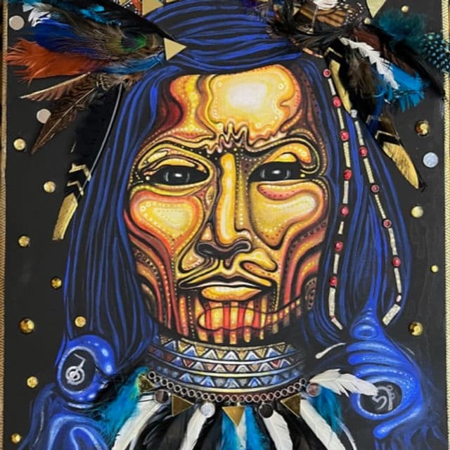 Acrylic painting by Daniella Calabrese
