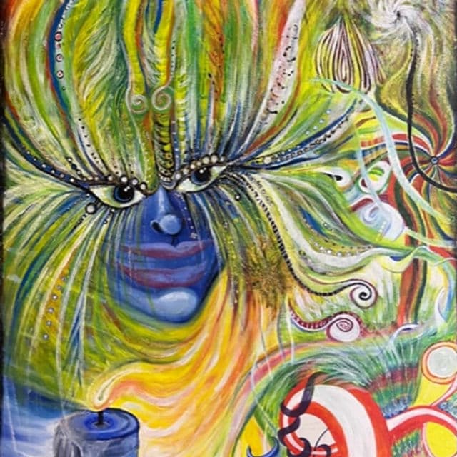 Acrylic painting by Daniella Calabrese
