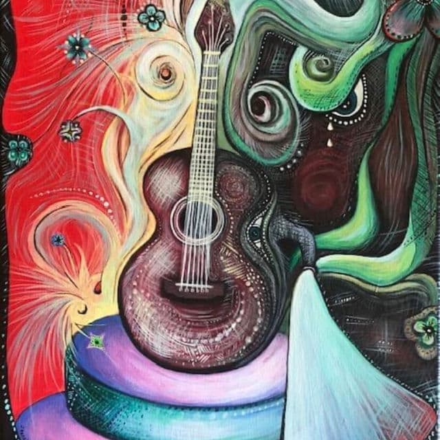 Acrylic painting by Daniella Calabrese