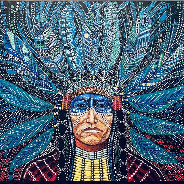 Acrylic painting by Daniella Calabrese