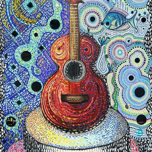 Acrylic painting by Daniella Calabrese