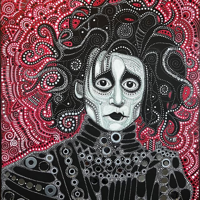 Acrylic painting by Daniella Calabrese
