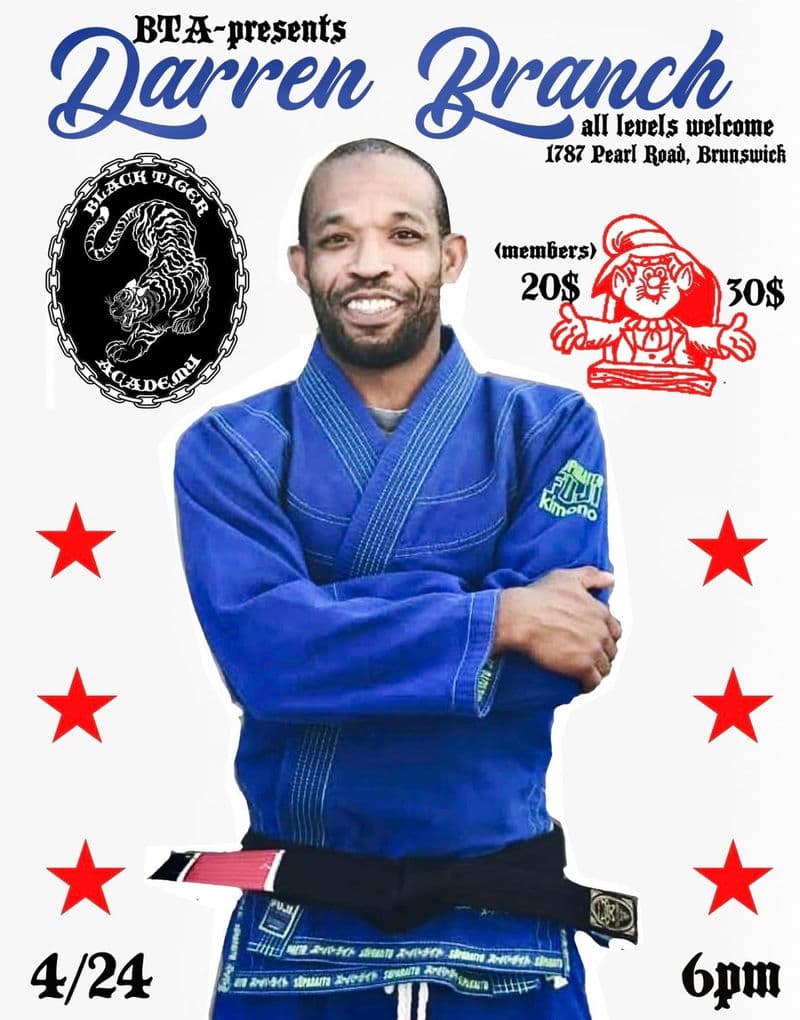 Darren Branch BJJ Seminar