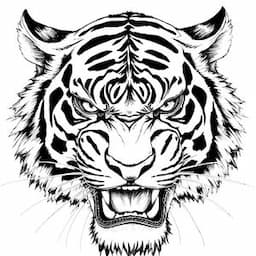 Rising Tiger Tattoo logo