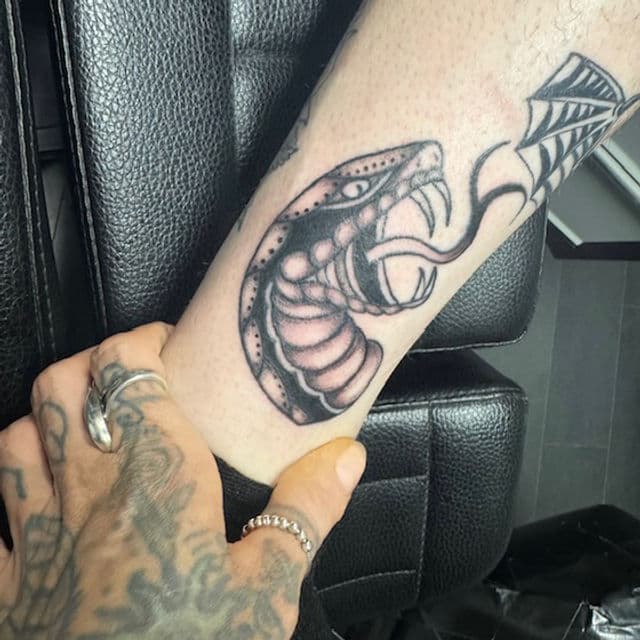 Custom tattoo by Daniella Calabrese at Rising Tiger Tattoo in Brunswick, Ohio