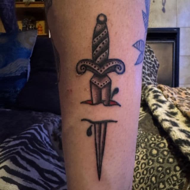 Custom tattoo by Daniella Calabrese at Rising Tiger Tattoo in Brunswick, Ohio