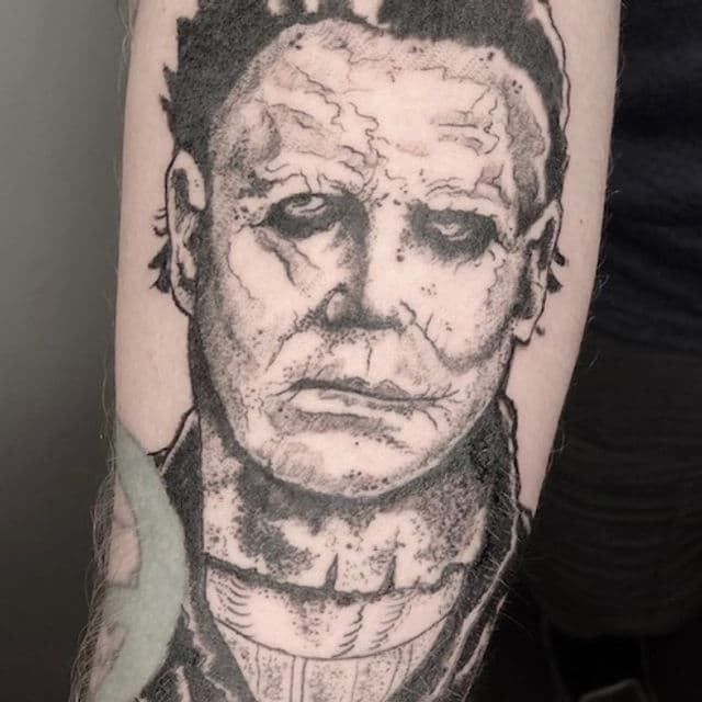 Custom tattoo by Trevor Trentine at Rising Tiger Tattoo in Brunswick, Ohio
