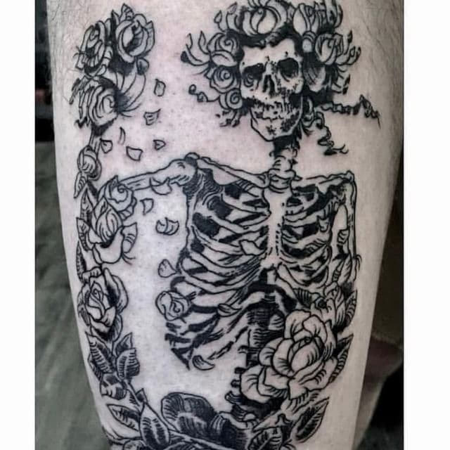 Custom tattoo by Trevor Trentine at Rising Tiger Tattoo in Brunswick, Ohio