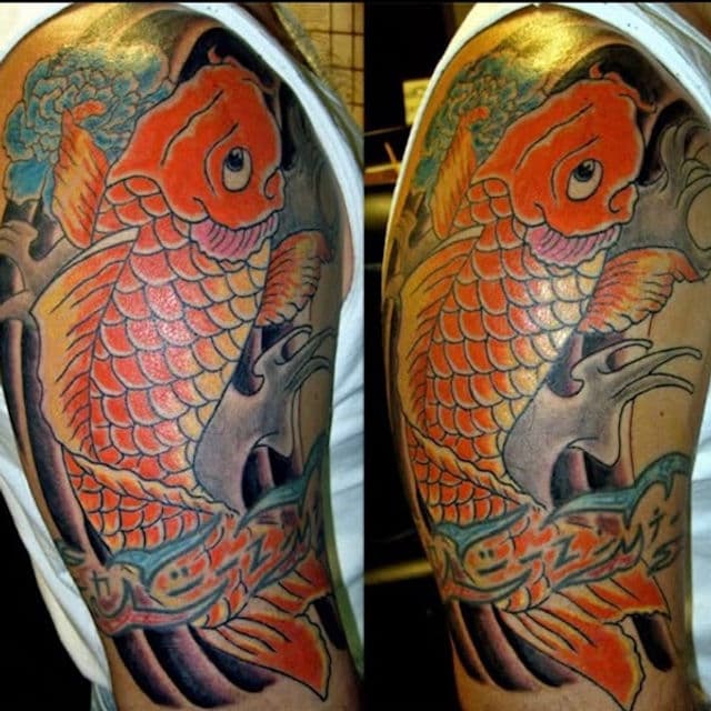 Custom tattoo by Trevor Trentine at Rising Tiger Tattoo in Brunswick, Ohio